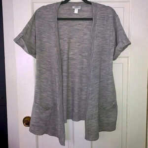 Loft short sleeve cardigan